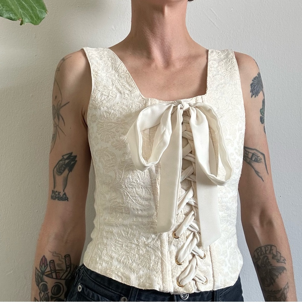 Vintage Baggy Threads Corset Top
